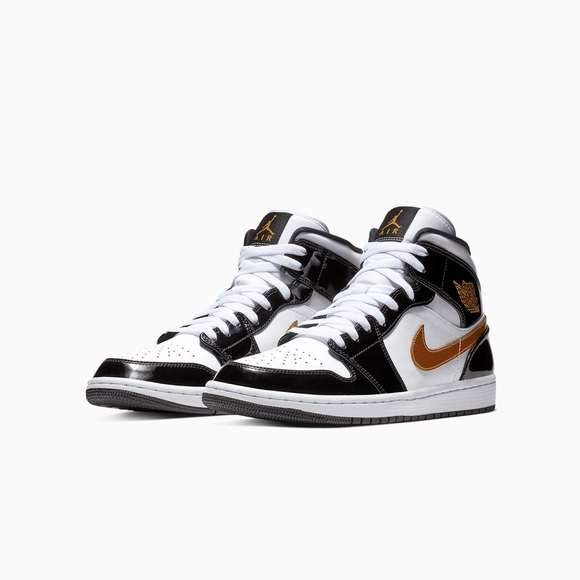 Jordan Other - Air Jordan 1 Mid SE "Black Gold” ‼️BRAND NEW‼️